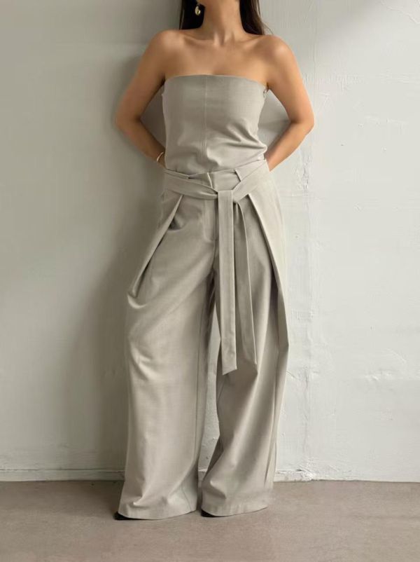 氣質西裝平口背心/氣質西裝平口背心 