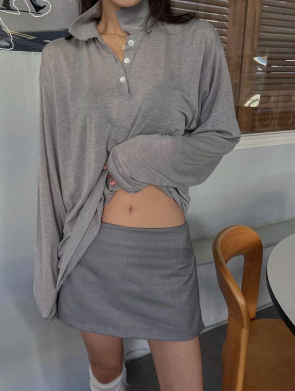 辣款歐膩西裝短裙 