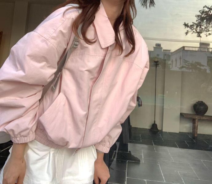 小翻領率性外套 