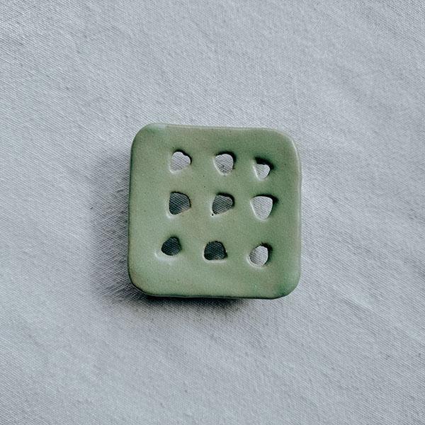 旅人之森方形皂盤 