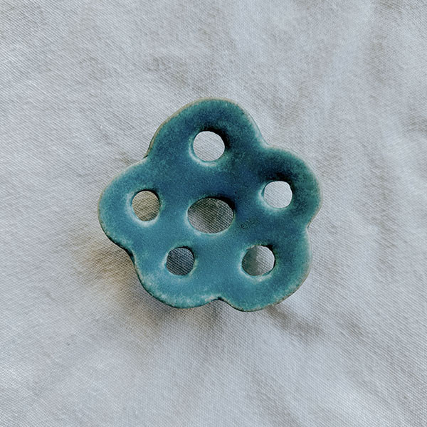 旅人之森花形皂盤 