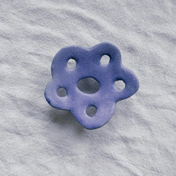 旅人之森花形皂盤 