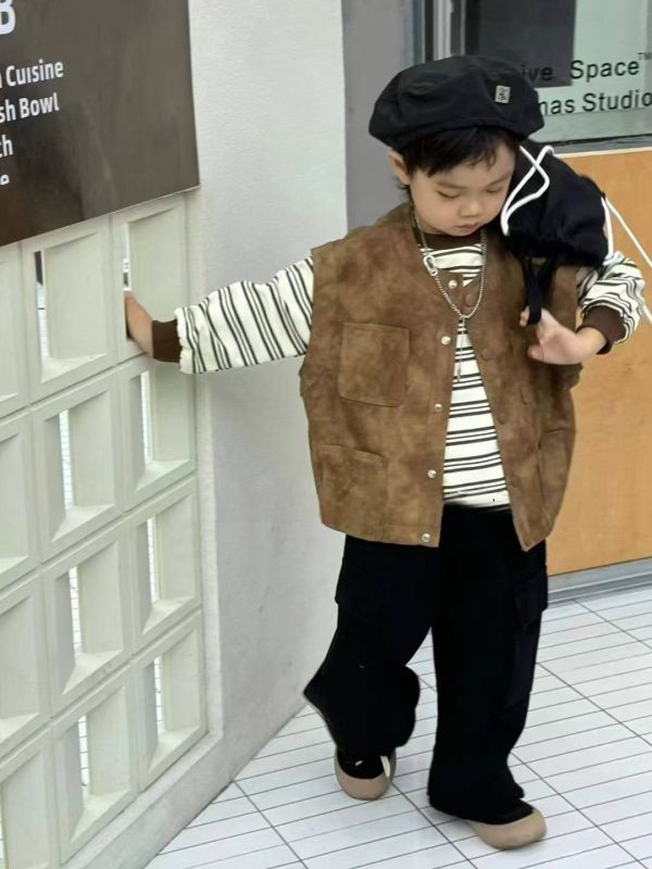 <<90-130>>童趣狩獵冒險背心 