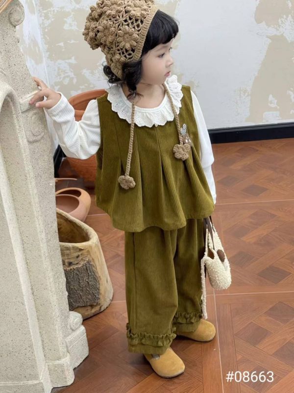 <<90-130>>日雜風大蝴蝶結套裝 