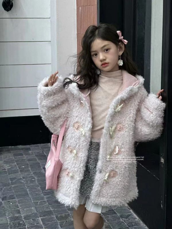 <<120-160>>甜心雲朵毛毛外套 