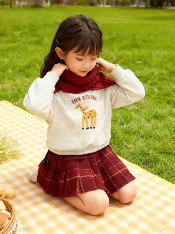 <<100-140>>俏皮長頸鹿三件式套裝 