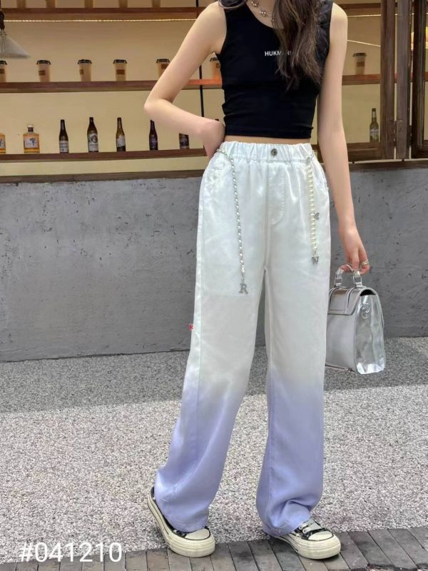 <<150-170>>甜美漸層染色休閒褲(2色) 