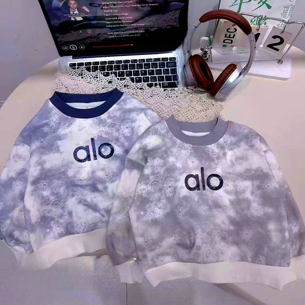 <<90-130>>星空薄霧雲紋字母上衣(2色) 