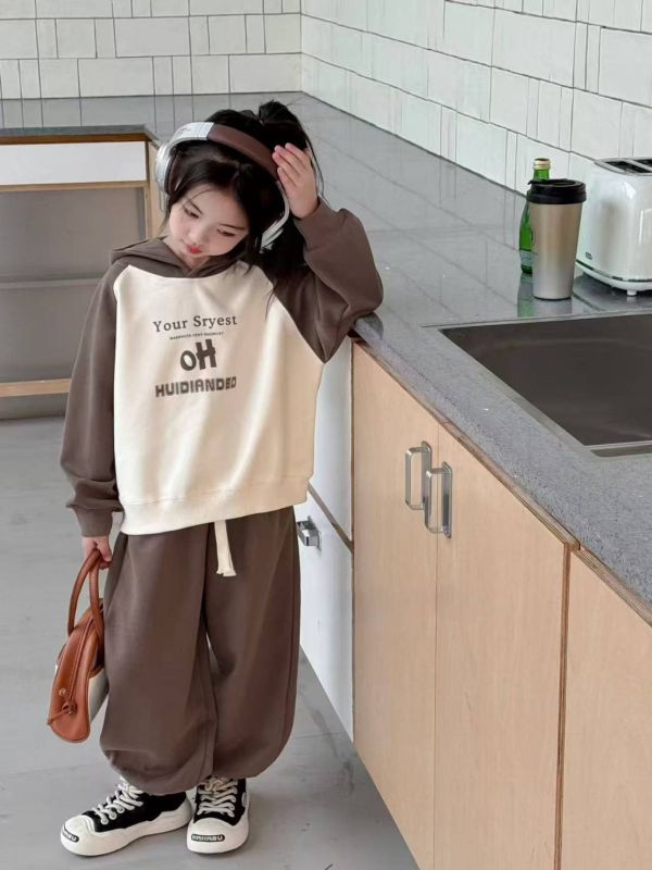 <<100-140>>街頭字母休閒套裝 