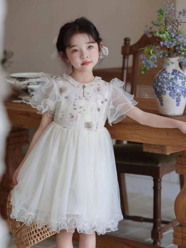 <<110-150>>晨曦花園薄紗禮服 