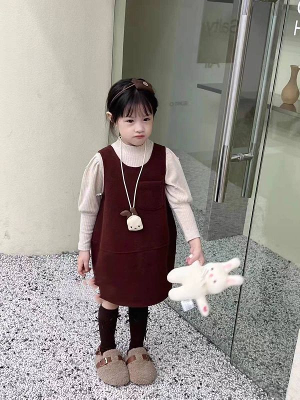 <<90-130>>暖冬簡約風毛呢套裝(2色) 