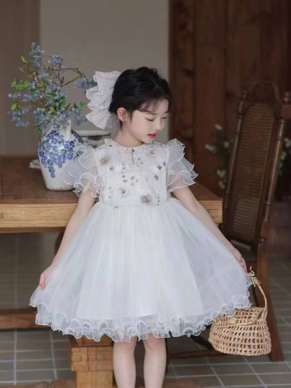 <<110-150>>晨曦花園薄紗禮服 