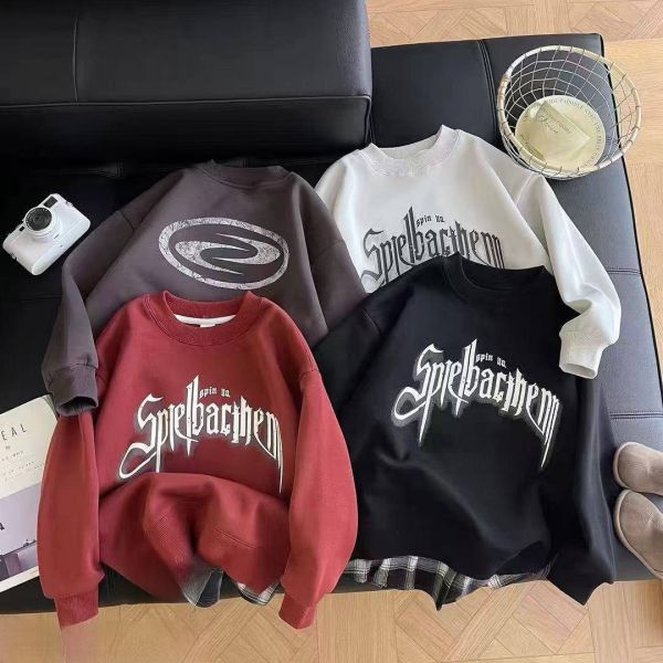 紅潮酷系拼接加絨上衣(2色) 