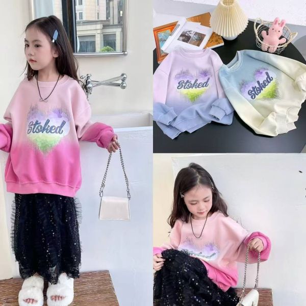 <<130-170>>繽紛節奏跳色少女上衣 