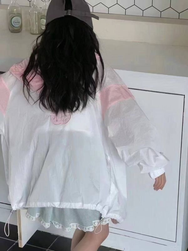 <<120-160>>粉彩糖果防曬外套 