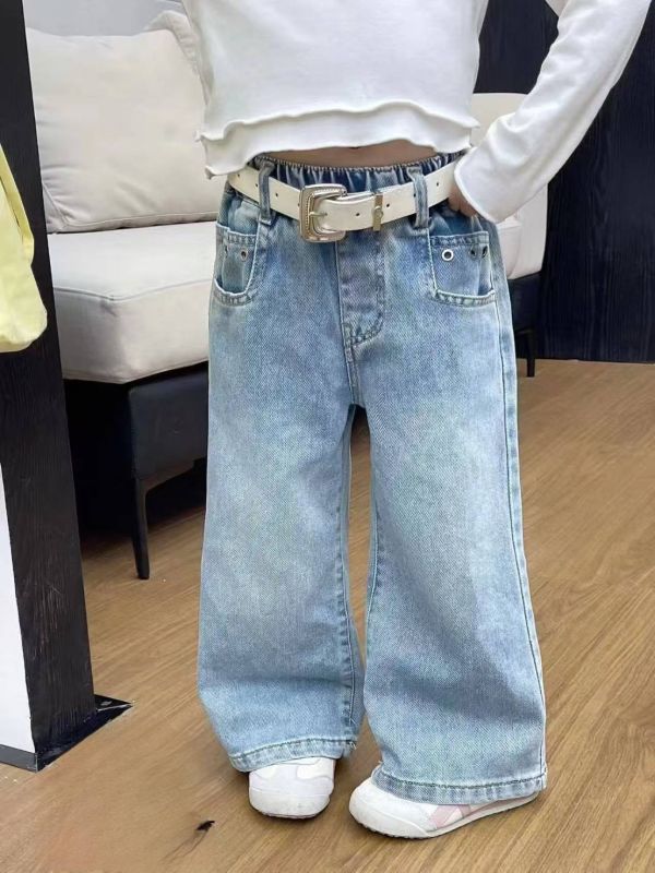 <<90-110>>小城市漫步丹寧褲 