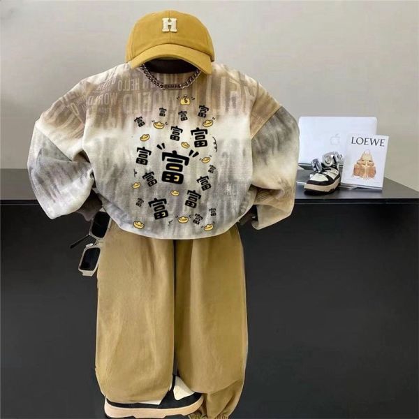 <<90-130>>財運爆棚漸層上衣 