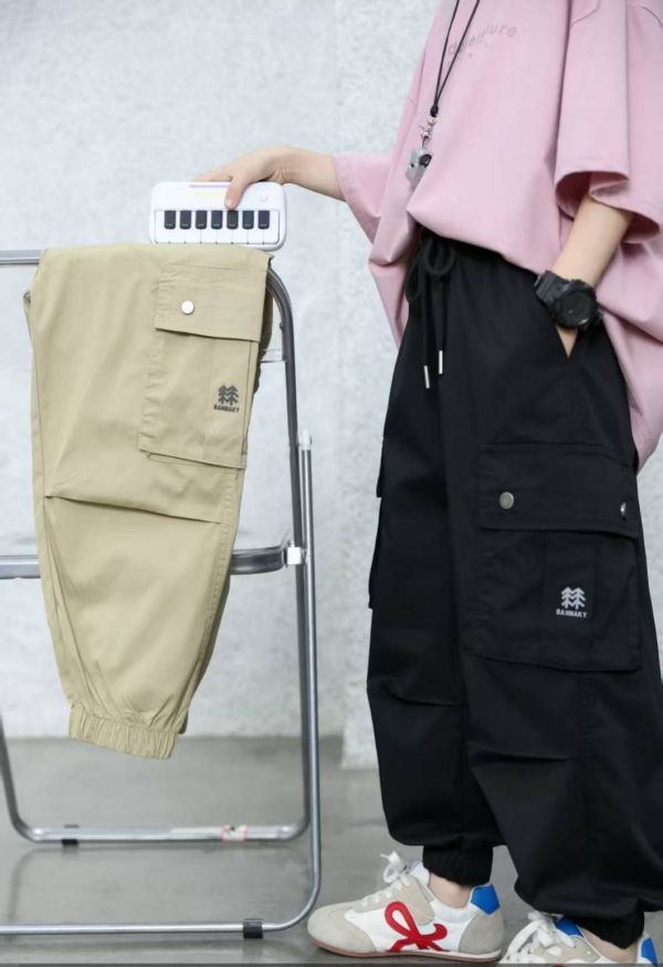 <115-135>>街頭極簡束腳褲(2色) 