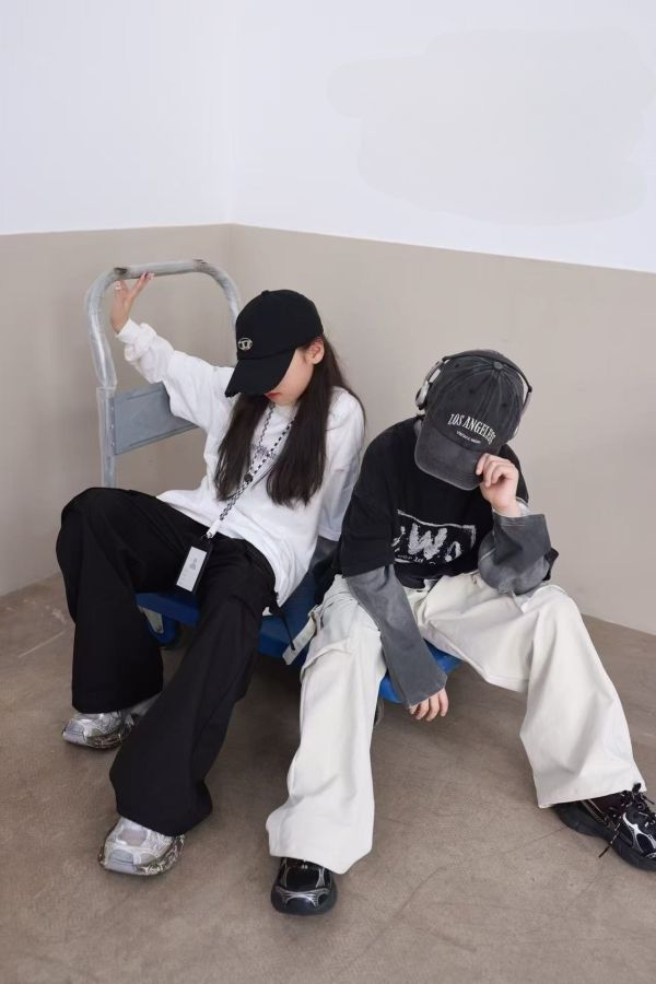 潮流隨性時尚工裝褲(2色) 