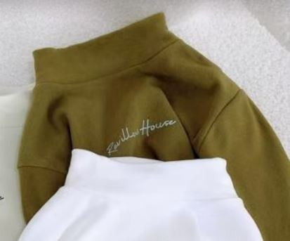 <<110-150>>純色百搭發熱內搭衣(2色) 