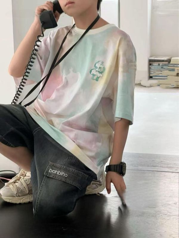晨曦雲彩漸層上衣 