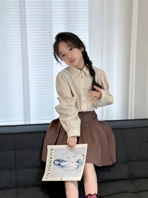 <<120-160>>經典學院風套裝(2色) 