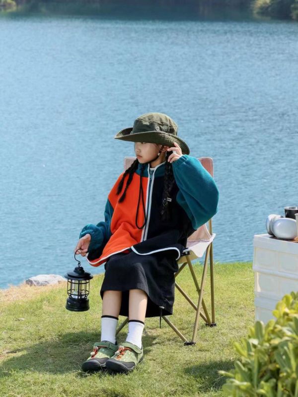 <<110-150>>韓版戶外拼接保暖外套(2款) 