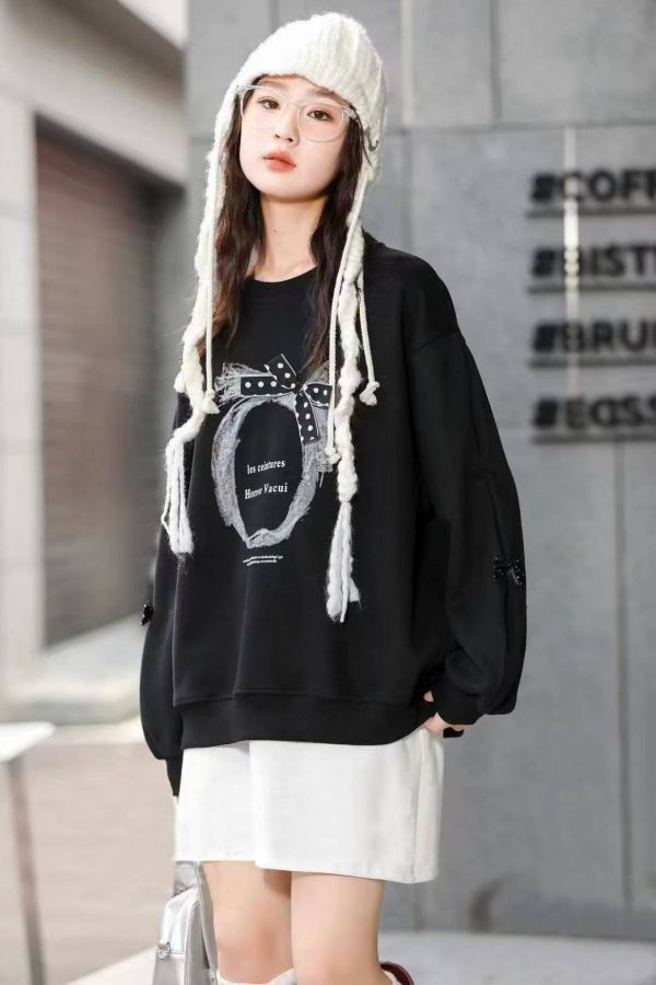 <<130-170>>神秘黑玫瑰繡花上衣 