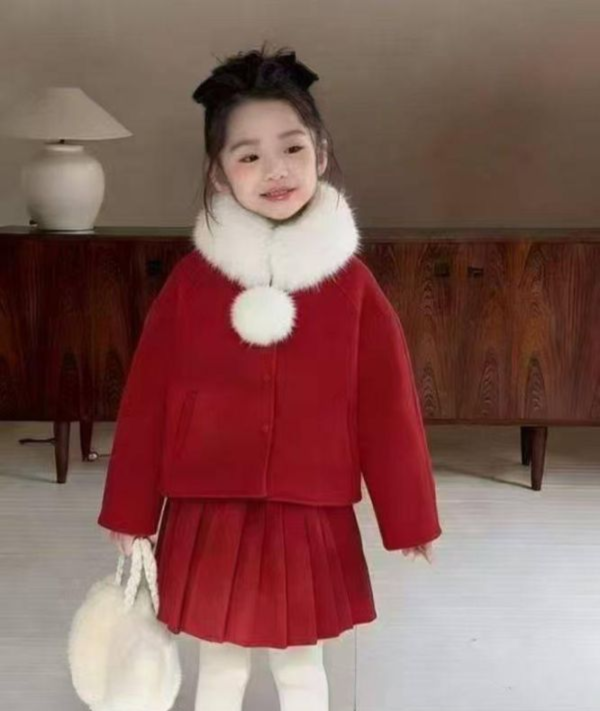 <<130-170>>雪絨莓果小公主套裝 