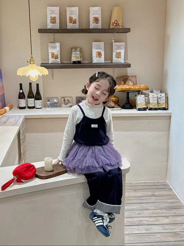 <<90-130>>碎花藍語時尚上衣 