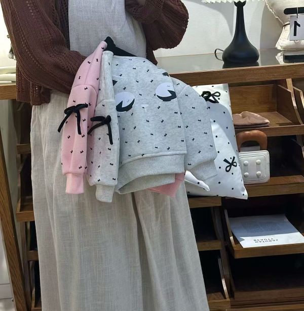 <<80-120>>俏皮喵星人加絨上衣 