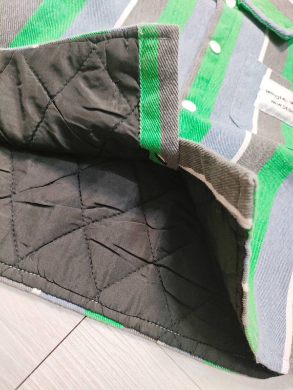 <<90-130>>潮童條紋森林夾棉外套 