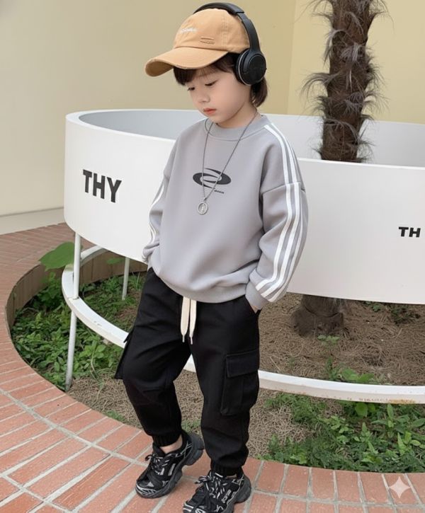 <<130-170>>休閒嘻哈風潮流上衣 