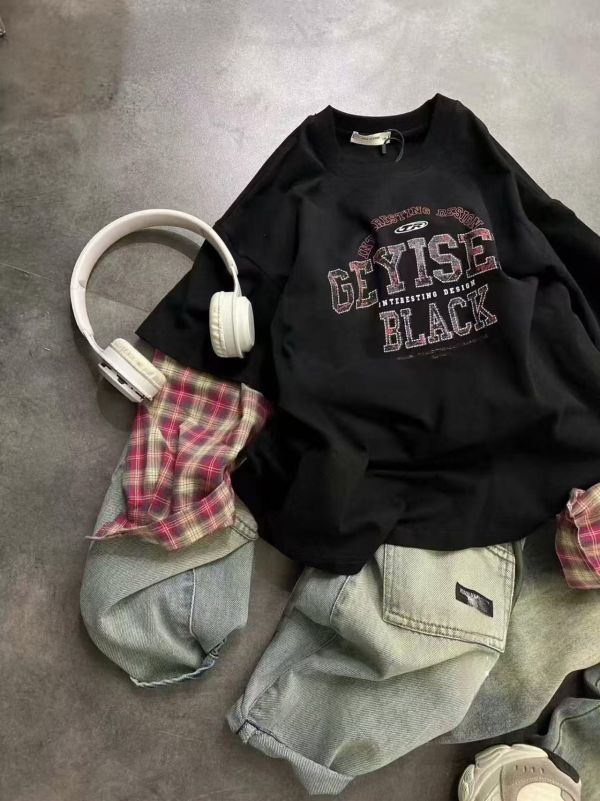 <<110-150>>潮童雙層街頭風上衣(2色) 