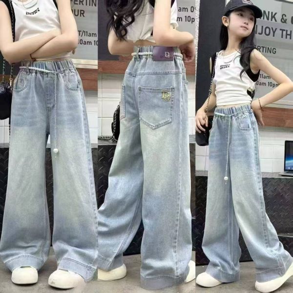 <<130-150>>斑駁時光寬鬆潮褲 