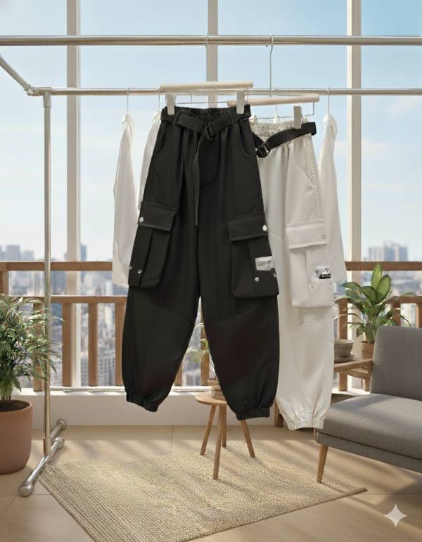 <<120-140>>城市機能工裝褲(2色) 