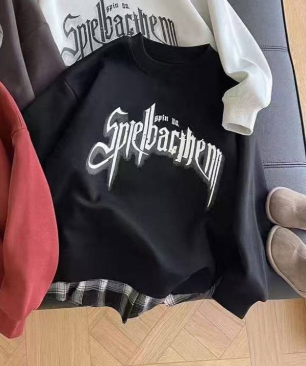 紅潮酷系拼接加絨上衣(2色) 