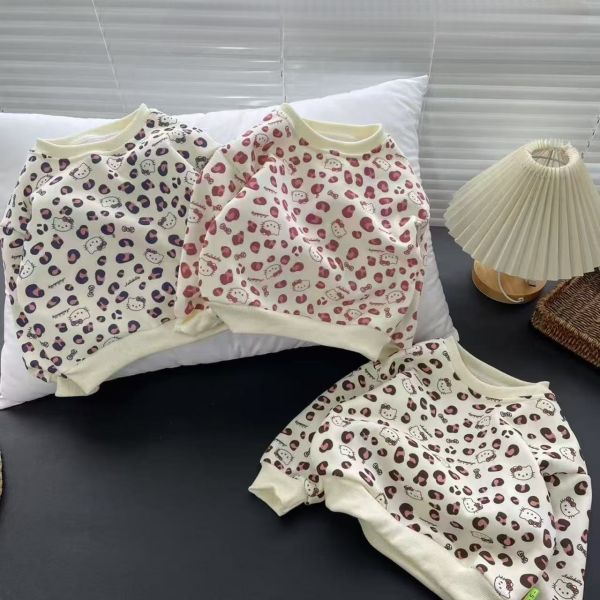 <<90-130>>萌趣豹紋動物上衣 