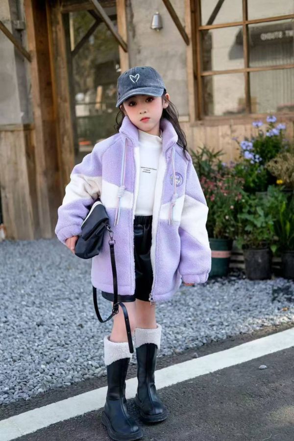 <<120-160>>酷洛米夢遊星河毛毛外套 