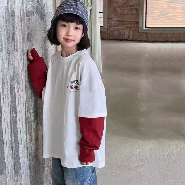 <<110-150>>冒險者假兩件潮流上衣 