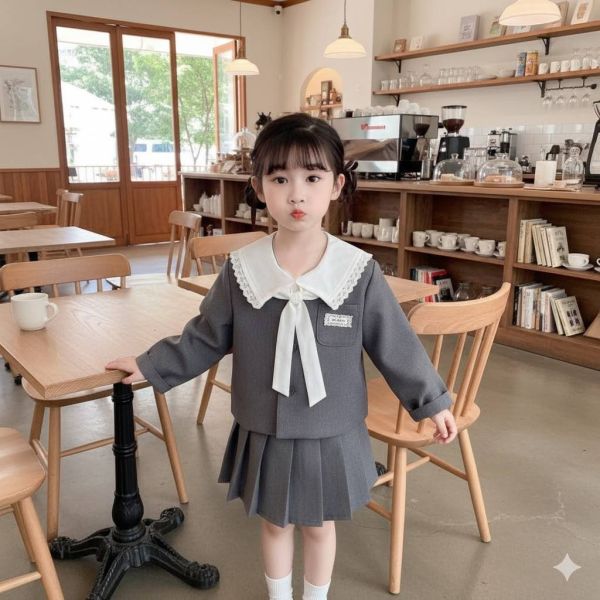 <<90-130>>日系森系氣質套裝 