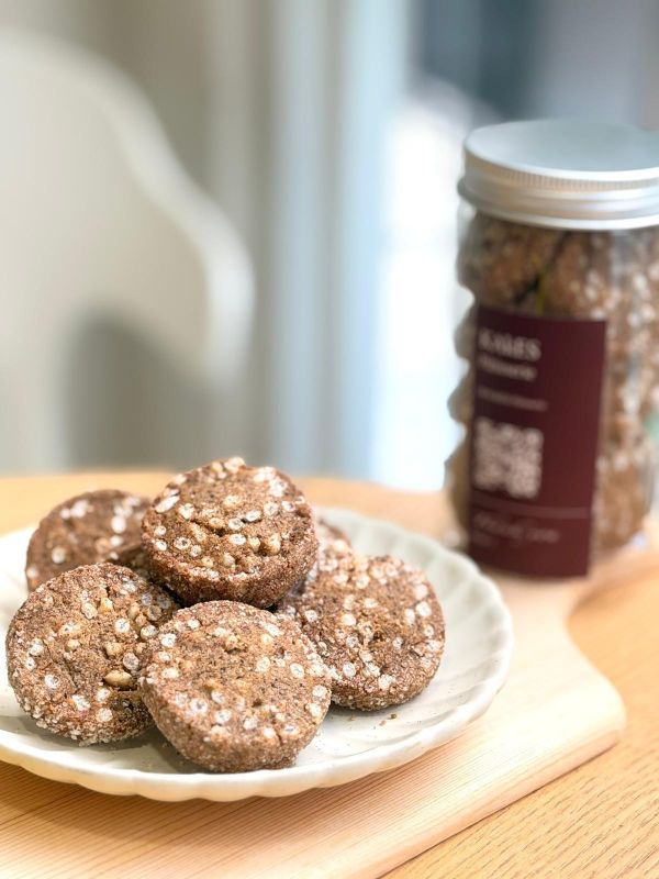 蕎麥米香鑽石餅乾 