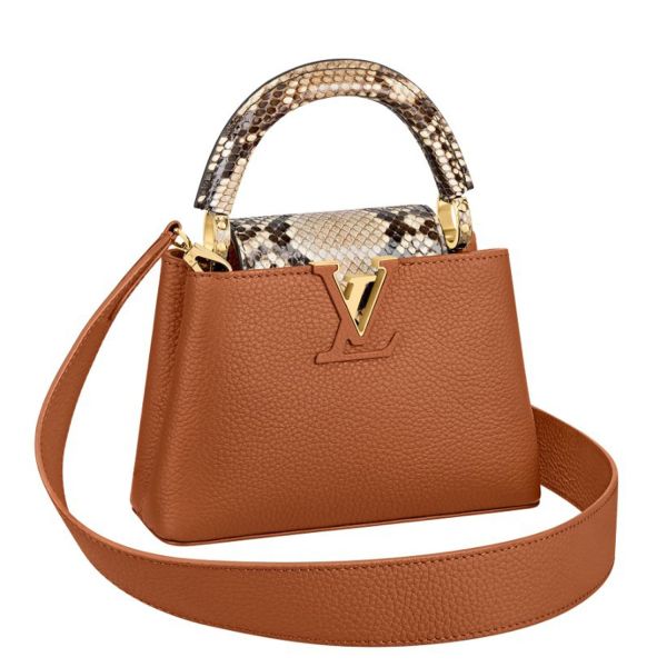 LV Capucines Mini 迷你珍珠手提包肩背包 精品包代購
