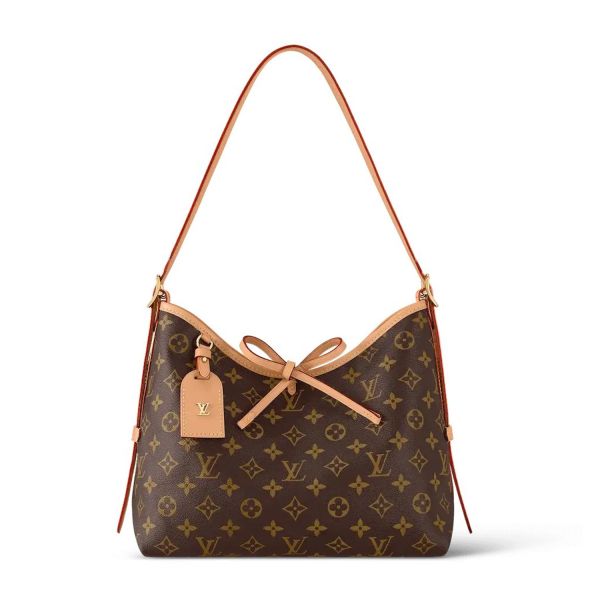 LV Small CarryAll PM Bag 小款蝴蝶結肩背包 精品包代購