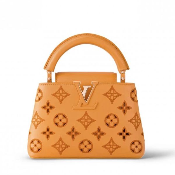 LV Capucines Mini 迷你珍珠手提包肩背包 精品包代購