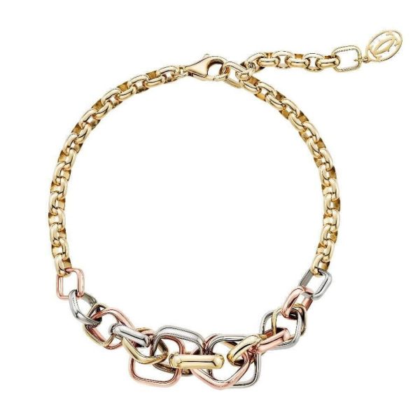 卡地亞Trinity枕形手環 精品首飾珠寶