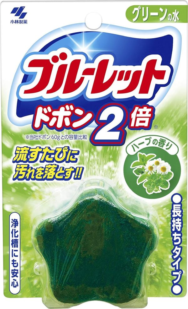 日本 小林製藥 馬桶清潔錠 BLUELET 馬桶消臭芳香錠 水箱清潔錠 潔垢錠 馬桶清潔球 