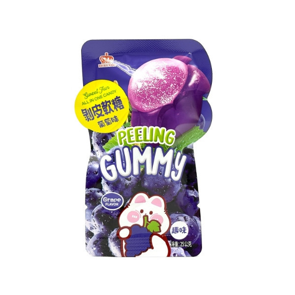 剝皮軟糖25g