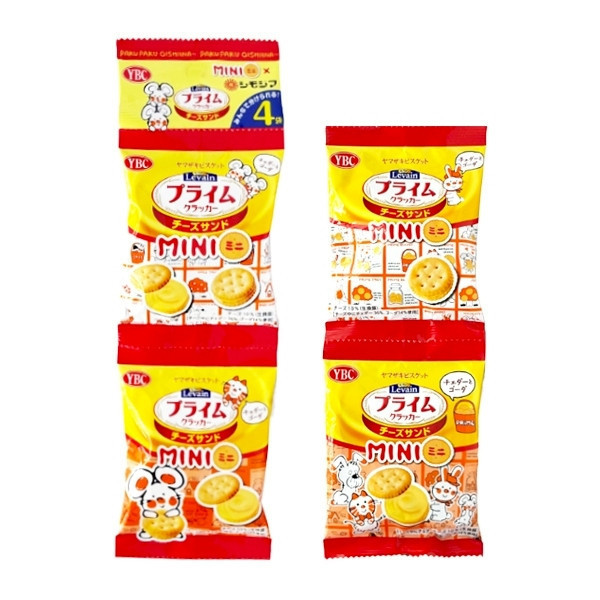 YBC Levain 4連夾心餅乾 64g 