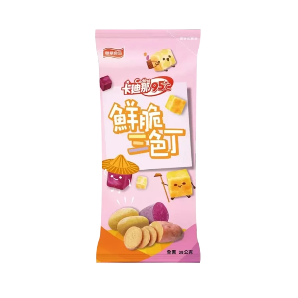 卡廸那 95℃ 鮮脆三色丁 38g-16包/箱 
